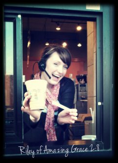 Did I mention she's adorable and loves being a barista? :) 